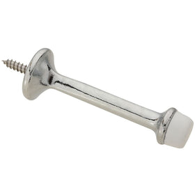 National Hardware N273-573 V236 Rigid Door Stops in Chrome, 2 pack