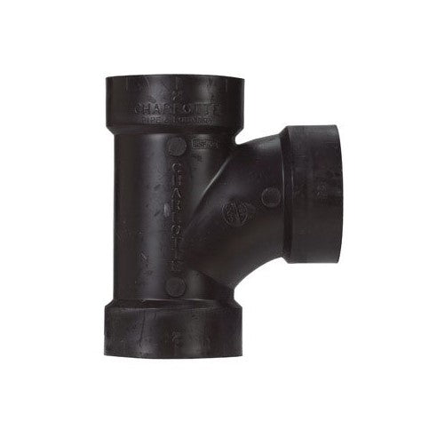 TEE SAN ABS DWV 2" HXHXH by CHARLOTTE MfrPartNo ABS004000800HA