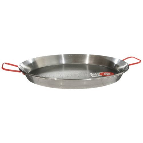 Garcima 10-Inch Carbon Steel Paella Pan, 26cm