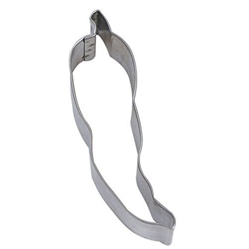 R&M Chili Pepper 3.25" Cookie Cutter in Durable, Economical, Tinplated Steel