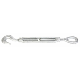 Koch 103017 Forged Turnbuckle, 1/2-Inch by 6-Inch Hook and Eye, Galvanized