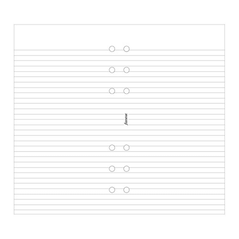 Filofax Ruled White Paper (B133008)