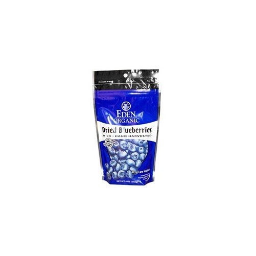 EDEN FOODS FRUIT DRD BLUEBERRY, 4 OZ