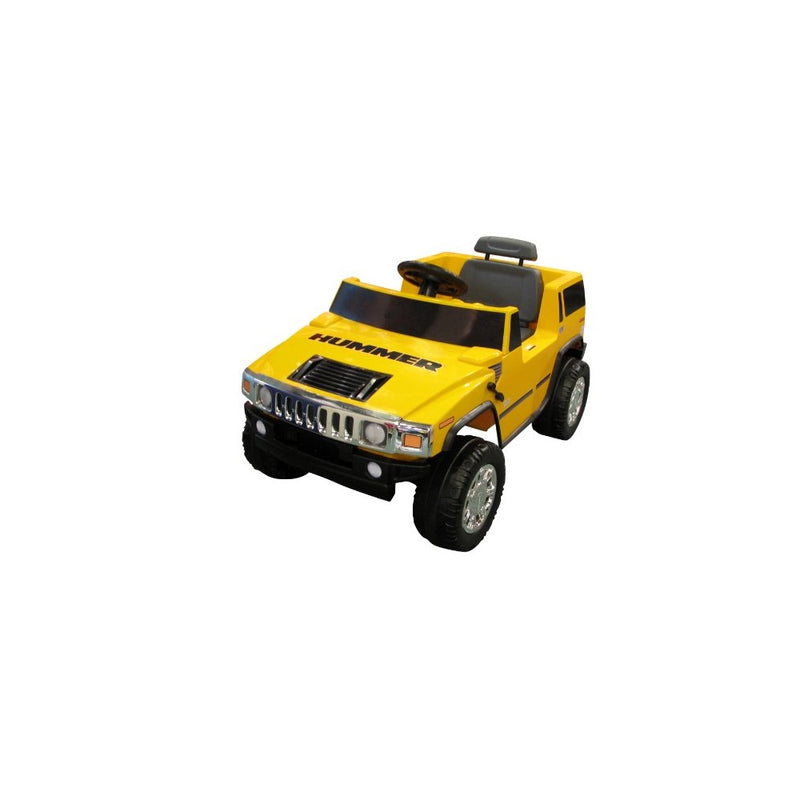 National Products 6V Yellow Hummer H2 Battery Operated Ride-on