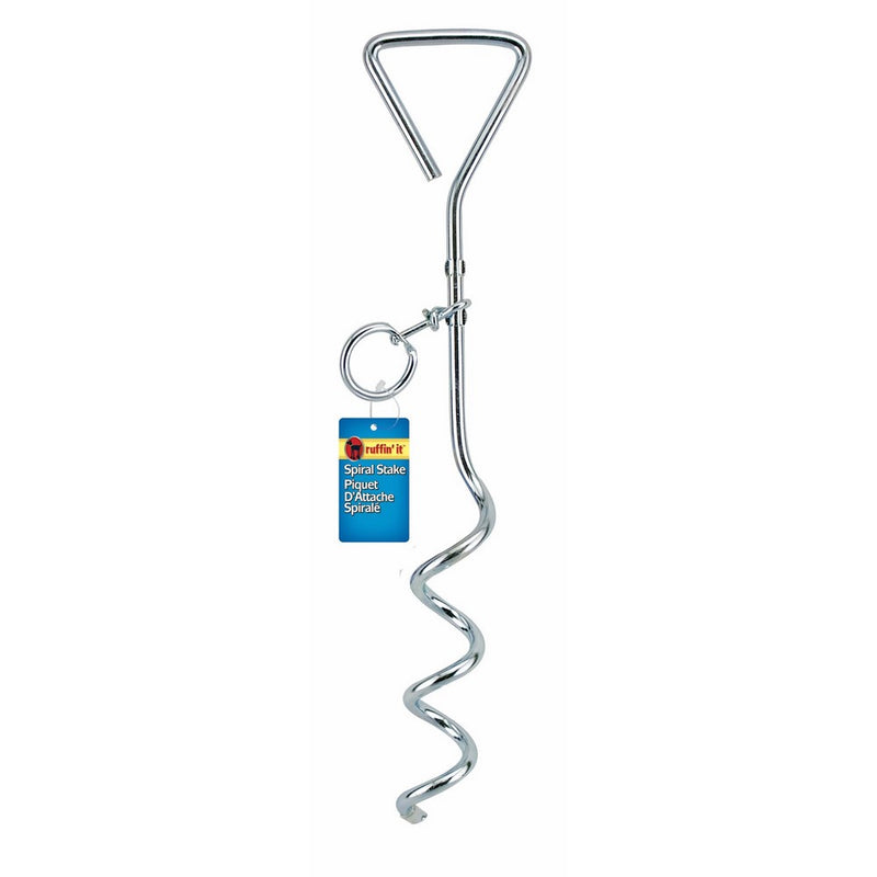 Westminster Pet 00002 Ruffin it Corkscrew Tie Out Stake