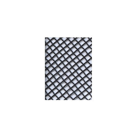 Amaco WireForm Metal Mesh black coated aluminum woven modeler's mesh - 8 mesh mini-pack