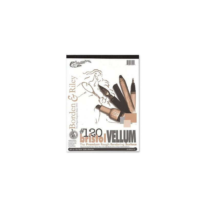 Borden & Riley SETH COLE Bristol Pad 11 in. x 14 in. vellum finish