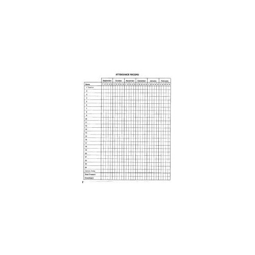 B & H Publishing Group 465266 Sun Sch Sunday School Attendance Book No. 182S