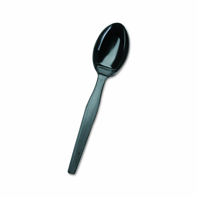 Dixie SSS51 SmartStock Plastic Cutlery Refill, Spoons, Black, 40 Per Pack (Case of 24 Packs)