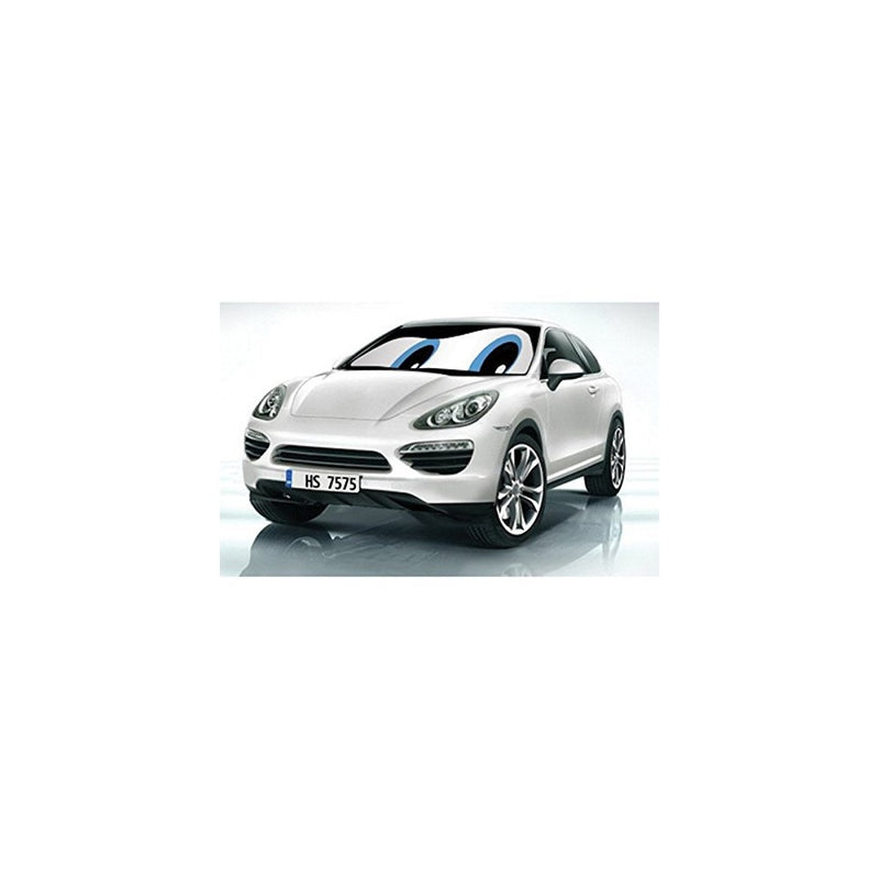 HS (12201) Blue Eyes Double-Sided Car Sunshade