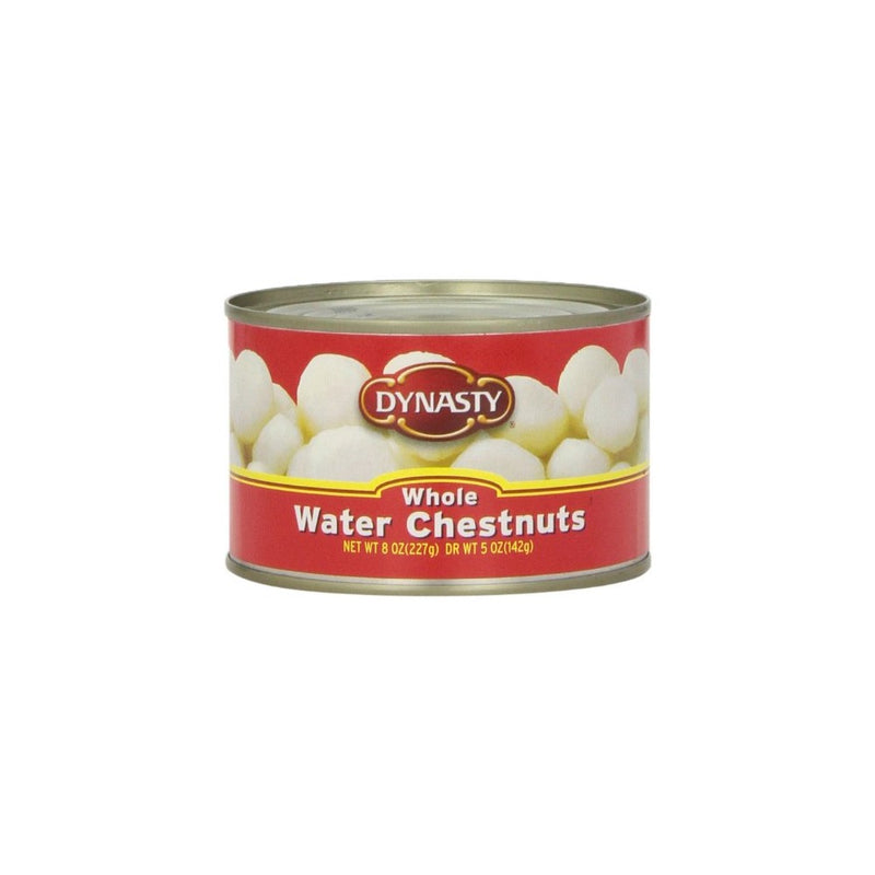 Dynasty Canned Whole Water Chestnuts, 8-Ounce (Pack of 12)