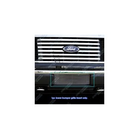 APS F66789A Polished Aluminum Billet Grille Bolt Over for select Ford F-150 Models