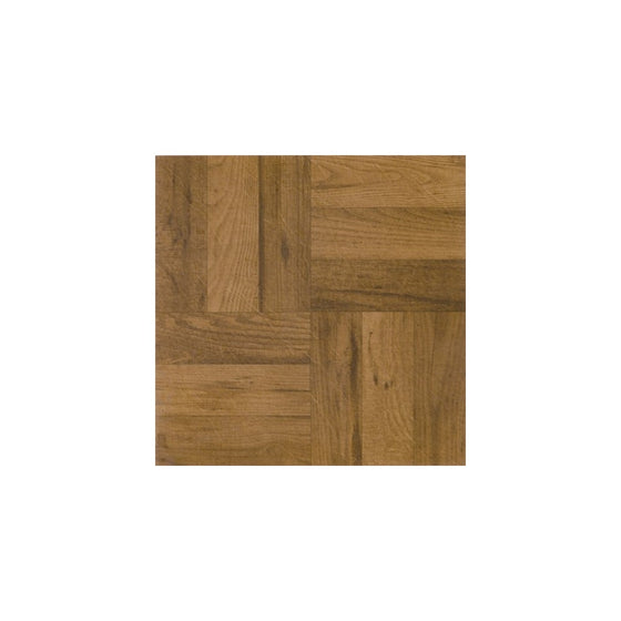 Achim Home Furnishings FTVWD22520 Nexus 12-Inch Vinyl Tile, Wood 3 Finger Medium Oak Parquet, 20-Pack