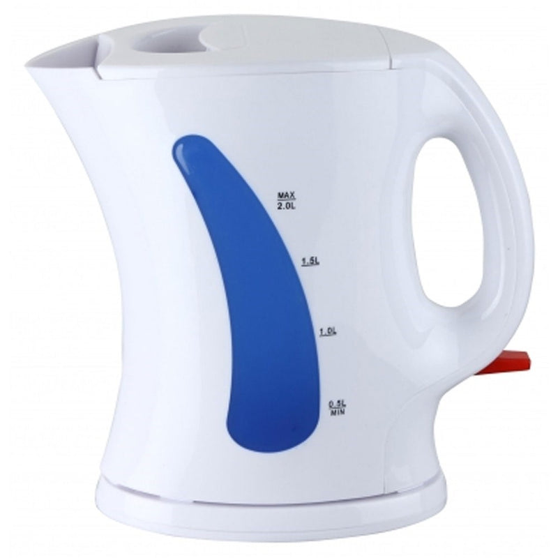 Brentwood Appliances KT-1620 Cordless Plastic Tea Kettle, 2.0-Liter, White