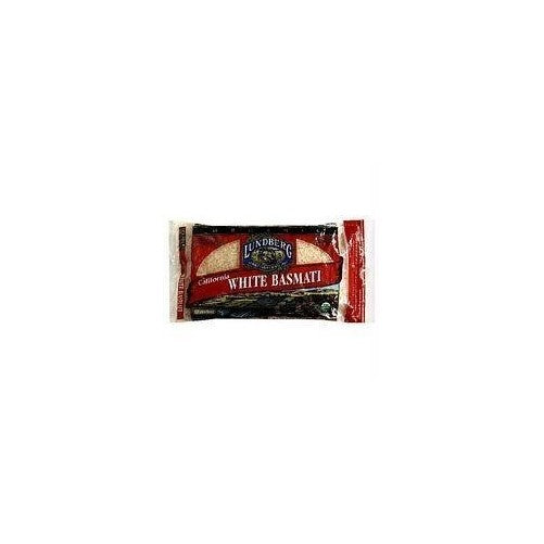 LUNDBERG RICE WHTE BASMATI ORG, 25 LB
