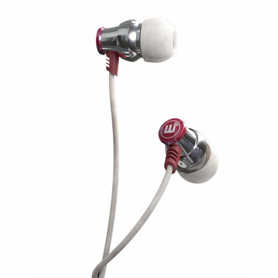 Brainwavz Delta Silver IEM In Ear Earbuds Noise Isolating Earphones Remote Headset Apple iPhone & Android