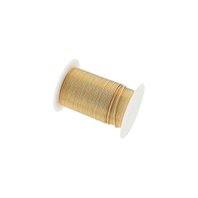 18 Gauge The Bead SmithTM Tarnish Resistant Craft Wire - Gold 10 yard