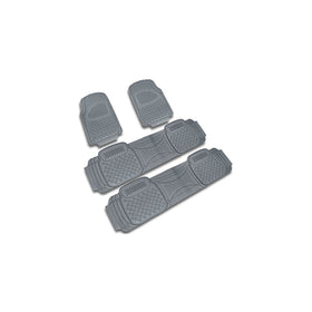 Spec-D MAT-4001GRY Gray All Weather Floor Mats 4pcs