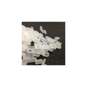 led world 100 pcs Silicon Clip for Fixing 5050 5630 300 LED 5M 16.4FT RGB Single Color LED Strip lights