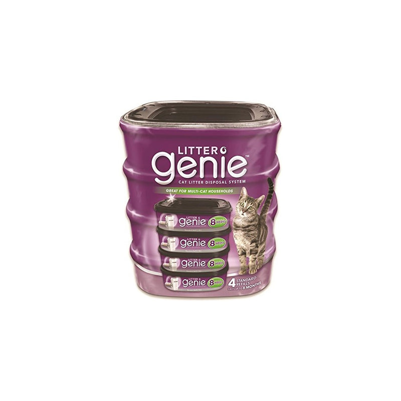 Litter Genie Ultimate Cat Litter Odor Control Refill - 4 Pack