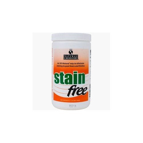 2 Natural Chemistry 07400 Swimming Pool Spa STAINfree Remover - 1.75 lbs Each