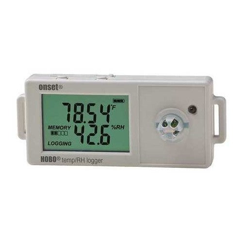 Data Logger, External RH Sensor, 0.9 in. H