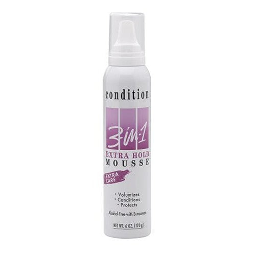 COND 3-IN-1 MOUSSE EXTRA HOLD Size: 6 OZ