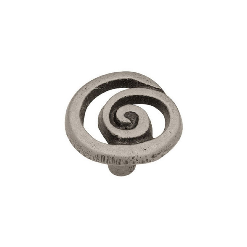 Liberty P17012V-PEW-C7 35mm Single Swirl Kitchen Cabinet Hardware Knob