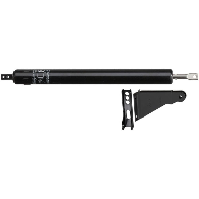 National Hardware N189-696 V1342 Hydraulic Door Closer in Black