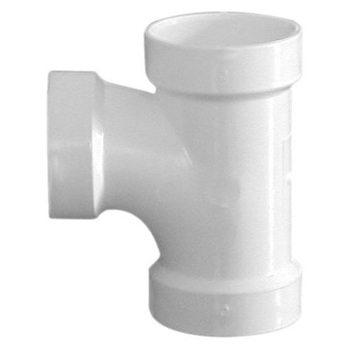 Genova Products 71123 Sanitary Tee Pipe Fitting, 2" x 1 1/2" x 1 1/2"