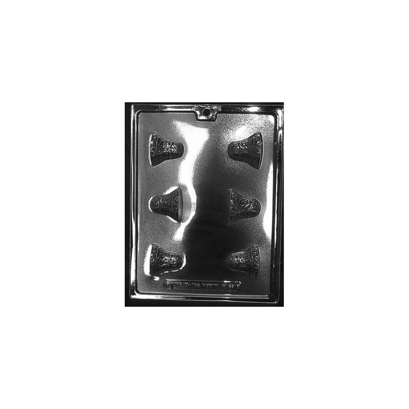 Cybrtrayd W065 Wedding Bell 3D Wedding Chocolate Candy Mold