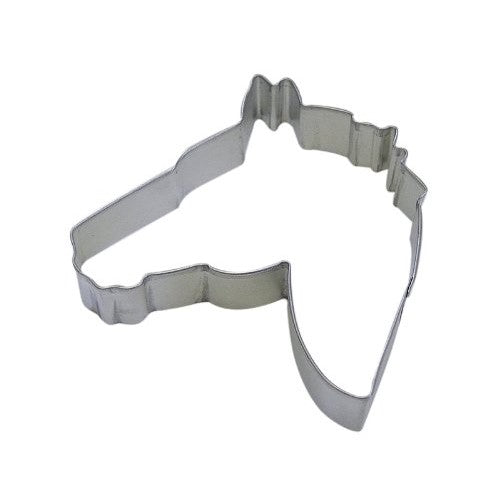 R&M Cookie Cutter, 4.5-Inch, Horse Head, Tinplated Steel