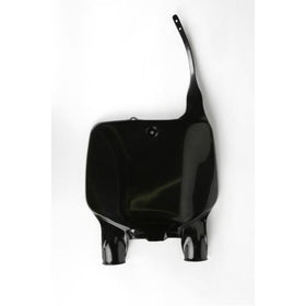 UFO KA03701001 Replacement Plastic (FOR KAWASAKI FRT #PLATE KX 96-00 BLACK)