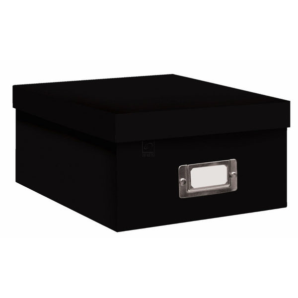 Pioneer Photo Albums B-1BLK Photo Storage Box, Black