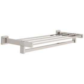 Franklin Brass 5557 Century Towel Shelf with Bar 24 in.,Bright Stainless Steel