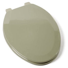 Comfort Seats C1B4E2-53 Deluxe Molded Wood Toilet Seat, Elongated, Harvest Gold