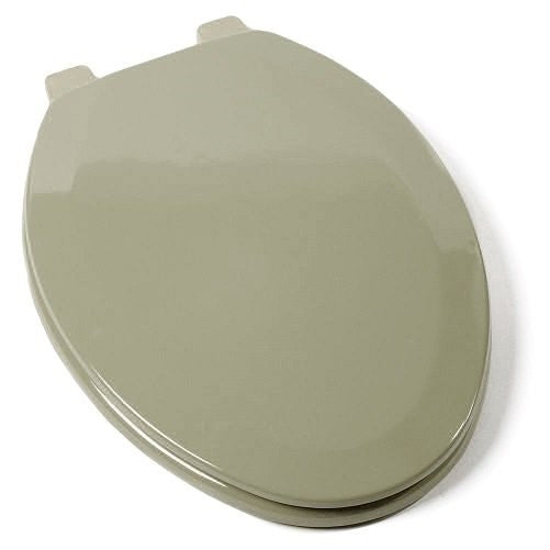 Comfort Seats C1B4E2-53 Deluxe Molded Wood Toilet Seat, Elongated, Harvest Gold