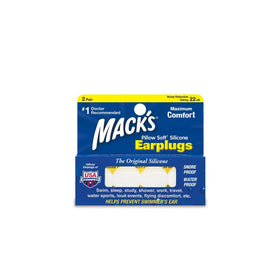 Mack's Pillow Soft Earplugs White 2 Pairs