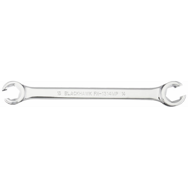 Blackhawk By Proto FN-1314MP 6 Point Flare Nut Wrench, 13 by 14mm, Full Polish Finish