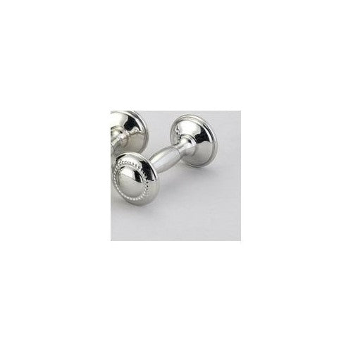 Empire Pewter Beaded Dumbbell Rattle