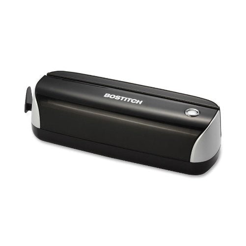 Bostitch Electric 3-Hole Punch, AC or Battery, Black (EHP3BLK)