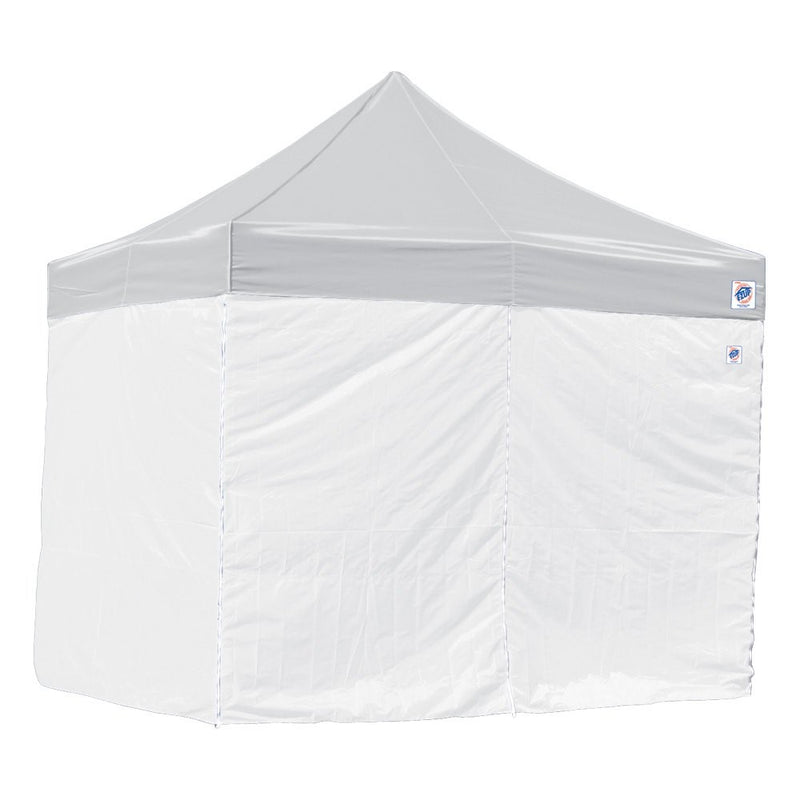 E-Z UP 10' Duralon Sidewall Pack, Truss Clips, White