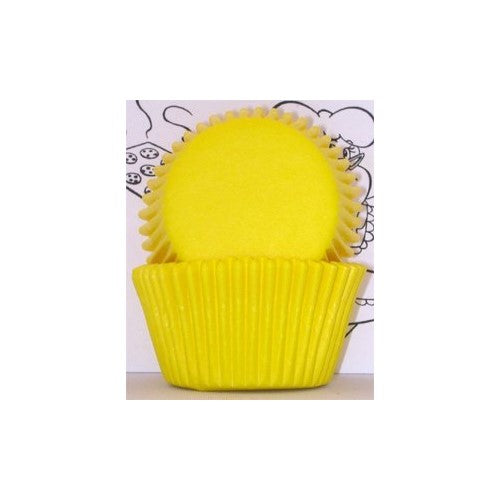Golda's Kitchen Baking Cups - Solid - Yellow - Standard