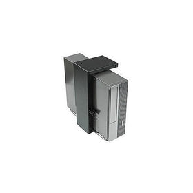 Ziotek Under Desk Stationary Mini CPU Holder Computer Mount, CS-50, Fits Up To 4 Inch x 14 Inch Cases