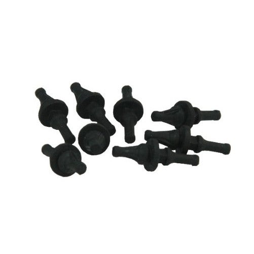 GELID Solutions Ltd. GeLid RB-GR02-B Antivibration Rubber Fan Mounts 8 PC - Black