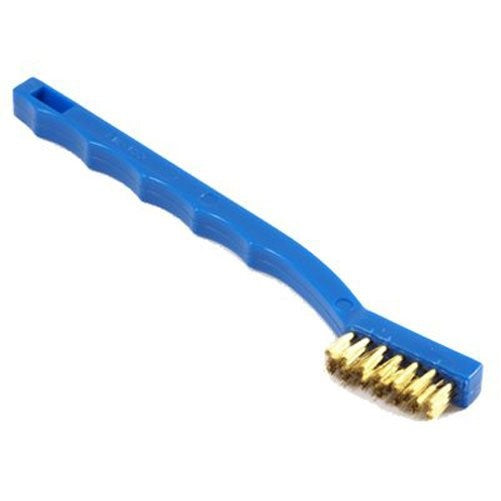 Forney 70489 Wire Brush, Brass with Plastic Handle, 7-1/4-Inch-by-.006-Inch