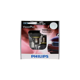 Philips 9006 VisionPlus Replacement Bulb, (Pack of 2)