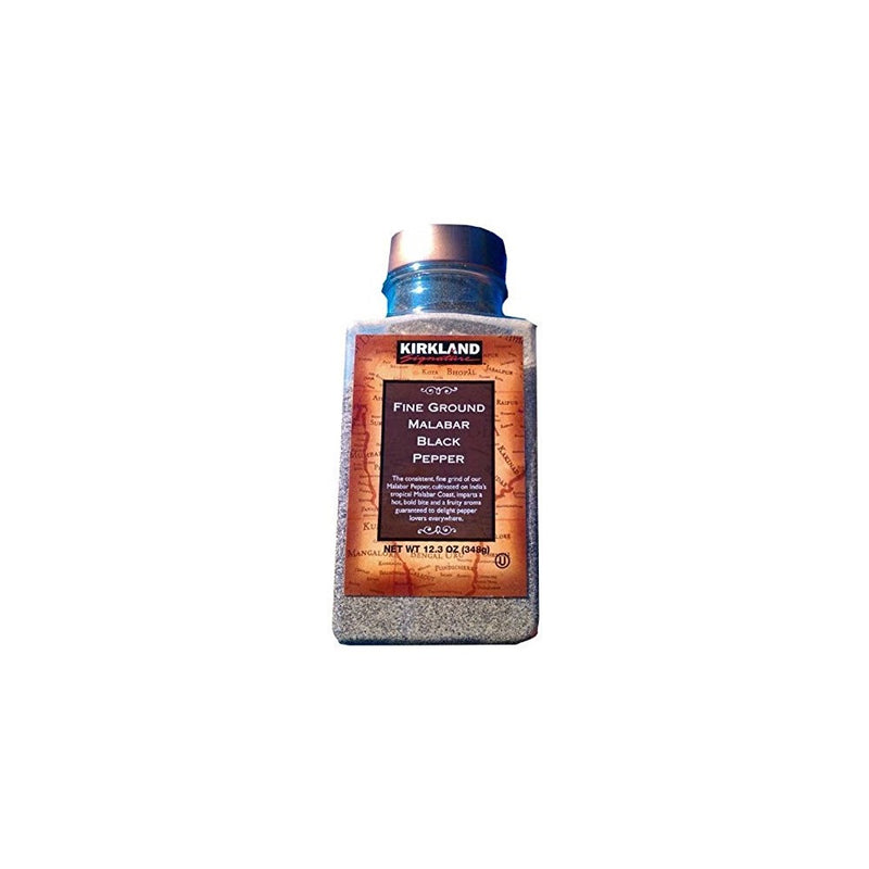 Kirkland Fine Ground Malabar Black Pepper, 348 Gram
