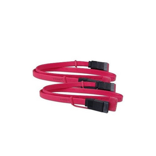 20-Inch Serial ATA (SATA) Cable 2-Pack (Red)