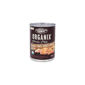Organix, Grain Free Organic Turkey, Carrot & Potato Canned Dog Food, 12.7 oz